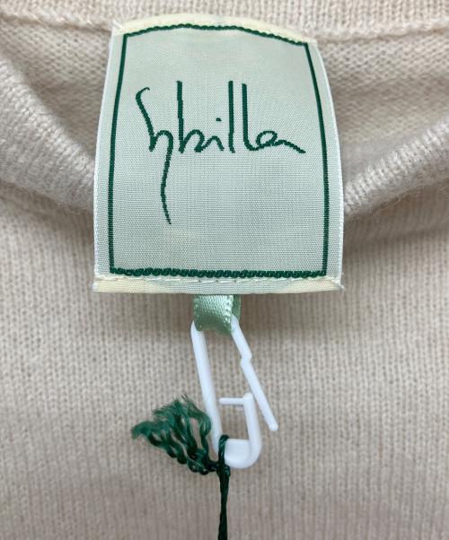 Sybilla（シビラ）Sybilla (シビラ) GBFAF-35350　薄手ニット ベージュ サイズ:Mの古着・服飾アイテム
