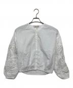 DOROTHEE SCHUMACHERドロシーシューマッハ）の古着「EMBROIDERED BEAUTY blouse」｜ホワイト
