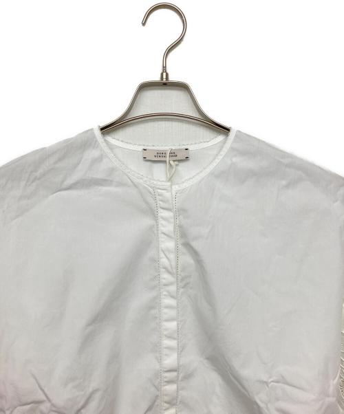 DOROTHEE SCHUMACHER（ドロシーシューマッハ）DOROTHEE SCHUMACHER (ドロシーシューマッハ) EMBROIDERED BEAUTY blouse ホワイト サイズ:1 未使用品の古着・服飾アイテム