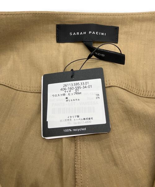 sarah pacini（サラ パチーニ）SARAH PACINI (サラ パチーニ) 26113.595.33.01　パンツ ベージュ サイズ:1の古着・服飾アイテム