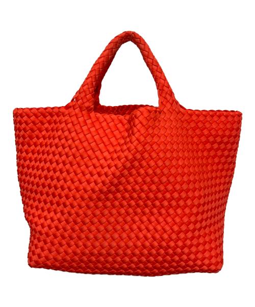 NAGHEDI（ナゲディ）NAGHEDI (ナゲディ) St. Barths S スモール メッシュ　トートバッグ レッドの古着・服飾アイテム