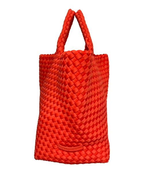 NAGHEDI（ナゲディ）NAGHEDI (ナゲディ) St. Barths S スモール メッシュ　トートバッグ レッドの古着・服飾アイテム