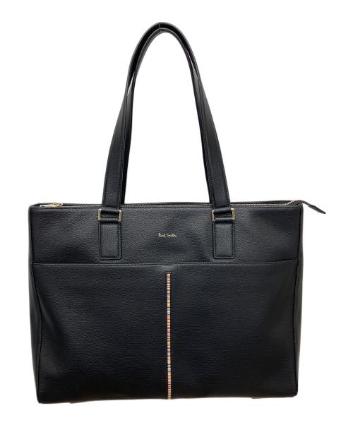 PAUL SMITH（ポールスミス）Paul Smith (ポールスミス) psn571 ハンドバッグ ブラックの古着・服飾アイテム