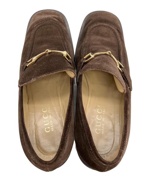 GUCCI（グッチ）GUCCI (グッチ) ローファー ブラウン サイズ:36 Cの古着・服飾アイテム