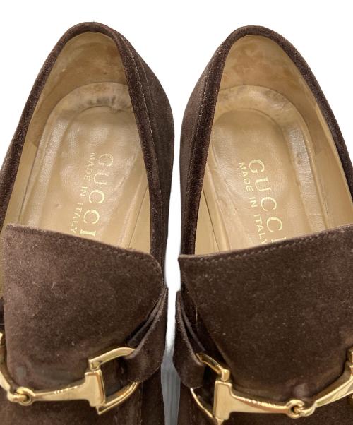GUCCI（グッチ）GUCCI (グッチ) ローファー ブラウン サイズ:36 Cの古着・服飾アイテム