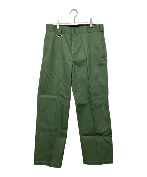Dickies（ディッキーズ）Dickies (ディッキーズ) ガンダム (ガンダム) 『機動戦士ガンダム』WORK PANTS 地球連邦軍　チノパン カーキ サイズ:86cm (W34) 未使用品の古着・服飾アイテム