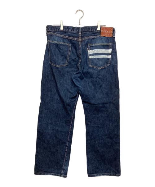 MOMOTARO JEANS（桃太郎ジーンズ）MOMOTARO JEANS (桃太郎ジーンズ) 出陣レーベル 0905SP　デニムパンツ ネイビー サイズ:91cm (W36)の古着・服飾アイテム