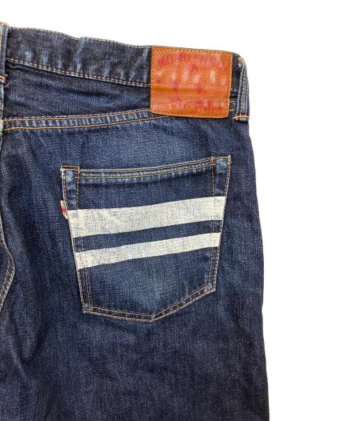 MOMOTARO JEANS（桃太郎ジーンズ）MOMOTARO JEANS (桃太郎ジーンズ) 出陣レーベル 0905SP　デニムパンツ ネイビー サイズ:91cm (W36)の古着・服飾アイテム