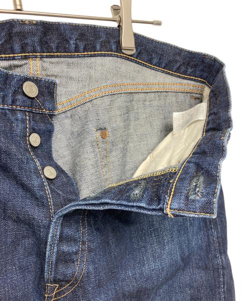 MOMOTARO JEANS（桃太郎ジーンズ）MOMOTARO JEANS (桃太郎ジーンズ) 出陣レーベル 0905SP　デニムパンツ ネイビー サイズ:91cm (W36)の古着・服飾アイテム