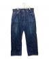 MOMOTARO JEANS（桃太郎ジーンズ）の古着「出陣レーベル 0905SP　デニムパンツ」｜ネイビー