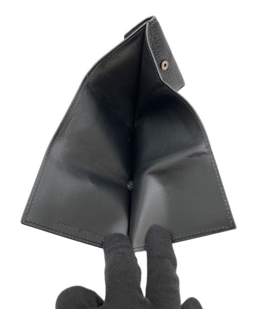 Maison Margiela（メゾンマルジェラ）Maison Margiela (メゾンマルジェラ) スリフォールドコンパクトウォレット ブラックの古着・服飾アイテム