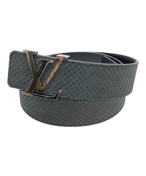 LOUIS VUITTON（ルイ ヴィトン）LOUIS VUITTON (ルイ ヴィトン) レザーベルト ブラックの古着・服飾アイテム