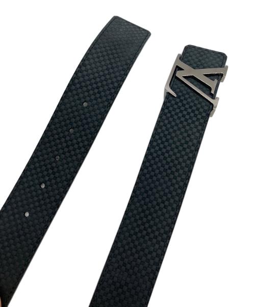 LOUIS VUITTON（ルイ ヴィトン）LOUIS VUITTON (ルイ ヴィトン) レザーベルト ブラックの古着・服飾アイテム