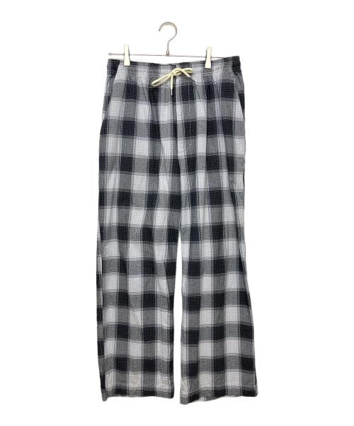 FIVE BROTHER（ファイブブラザー）FIVE BROTHER (ファイブブラザー) オンブレチェック　パンツ グレー サイズ:Lの古着・服飾アイテム