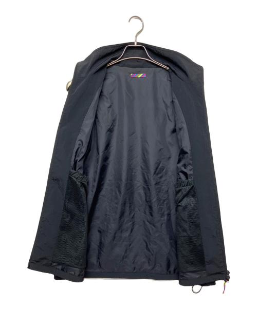 is-ness（イズネス）is-ness (イズネス) LIGHT SHELL VEST　ナイロンベスト ブラック サイズ:Lの古着・服飾アイテム