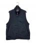 is-ness（イズネス）の古着「LIGHT SHELL VEST　ナイロンベスト」｜ブラック
