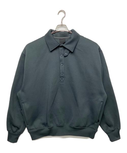 DAIWA PIER39（ダイワ ピア39）DAIWA PIER39 (ダイワ ピア39) スウェットスナッププルオーバー グレー サイズ:Lの古着・服飾アイテム