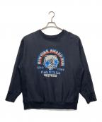 BOWWOWバウワウ）の古着「ダメージ加工スウェット」｜ブラック