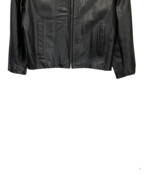 BANANA REPUBLIC（バナナリパブリック）BANANA REPUBLIC (バナナリパブリック) レザージャケット ブラック サイズ:XLの古着・服飾アイテム