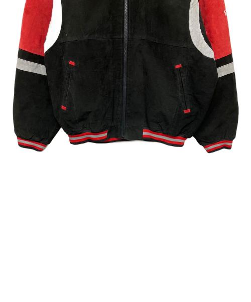 NASCAR（ナスカー）NASCAR (ナスカー) ジャケット ブラック×レッド サイズ:XLの古着・服飾アイテム