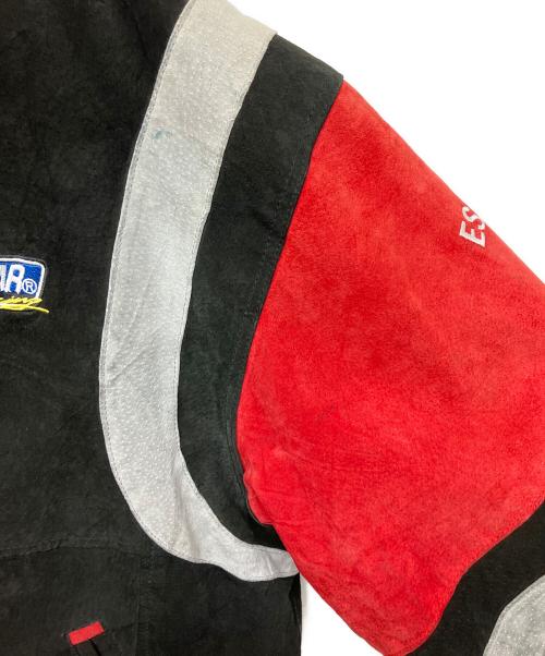 NASCAR（ナスカー）NASCAR (ナスカー) ジャケット ブラック×レッド サイズ:XLの古着・服飾アイテム