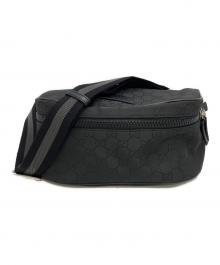 GUCCI（グッチ）の古着「ウエストバッグ」｜ブラック