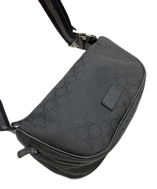 GUCCI（グッチ）GUCCI (グッチ) ウエストバッグ ブラックの古着・服飾アイテム