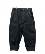 THE NORTHFACE PURPLELABELザ・ノースフェイス パープルレーベル）の古着「COOLMAX Chino Wide Cropped Pants」｜ブラック