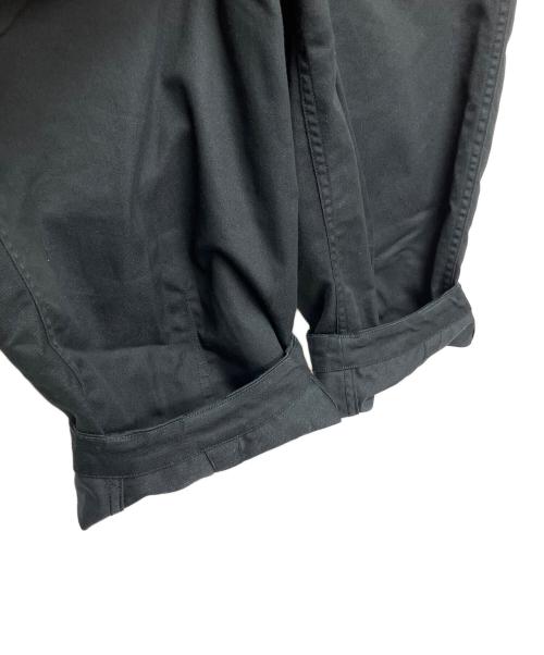 THE NORTHFACE PURPLELABEL（ザ・ノースフェイス パープルレーベル）THE NORTHFACE PURPLELABEL (ザ・ノースフェイス パープルレーベル) COOLMAX Chino Wide Cropped Pants ブラック サイズ:81cm (W32)の古着・服飾アイテム