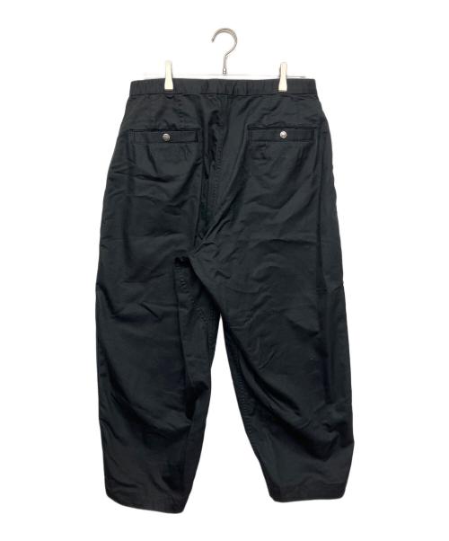 THE NORTHFACE PURPLELABEL（ザ・ノースフェイス パープルレーベル）THE NORTHFACE PURPLELABEL (ザ・ノースフェイス パープルレーベル) COOLMAX Chino Wide Cropped Pants ブラック サイズ:81cm (W32)の古着・服飾アイテム