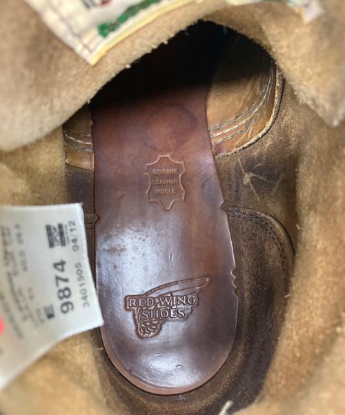 RED WING（レッドウィング）RED WING (レッドウィング) アイリッシュセッター 復刻犬タグ ブラック サイズ: 25.5cmの古着・服飾アイテム