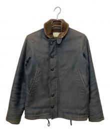 THE REAL McCOY'S（ザ・リアルマッコイズ）の古着「NXss 11235　デッキジャケット」｜ブラック