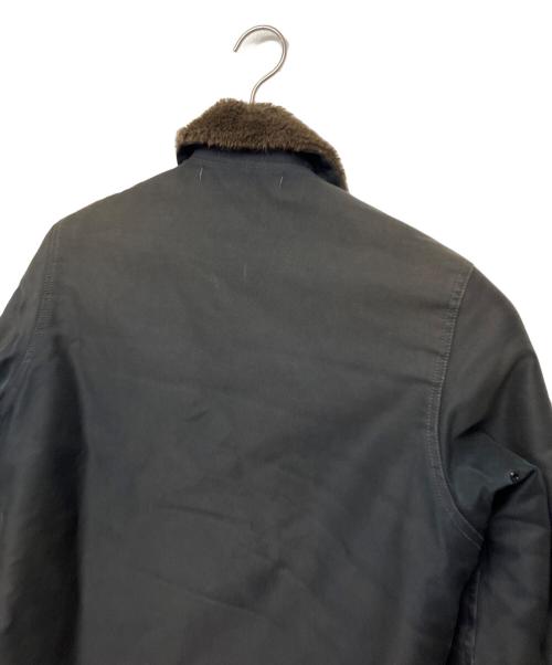 THE REAL McCOY'S（ザ・リアルマッコイズ）THE REAL McCOY'S (ザ・リアルマッコイズ) NXss 11235　デッキジャケット ブラック サイズ:38の古着・服飾アイテム