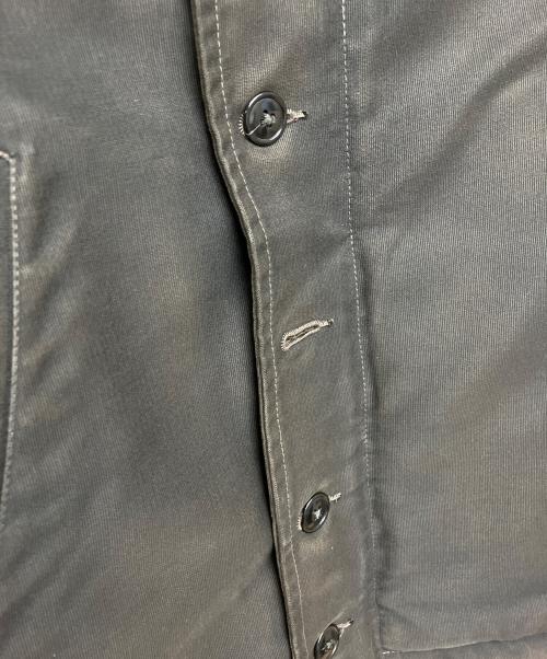THE REAL McCOY'S（ザ・リアルマッコイズ）THE REAL McCOY'S (ザ・リアルマッコイズ) NXss 11235　デッキジャケット ブラック サイズ:38の古着・服飾アイテム