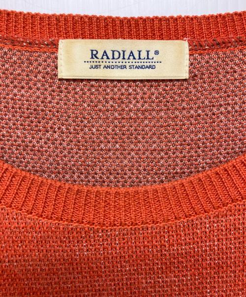 RADIALL（ラディアル）RADIALL (ラディアル) 厚手ニット オレンジ サイズ:Lの古着・服飾アイテム