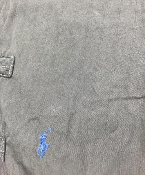 POLO RALPH LAUREN（ポロ・ラルフローレン）POLO RALPH LAUREN (ポロ・ラルフローレン) 長袖チャイナシャツ ブラック サイズ: XLの古着・服飾アイテム