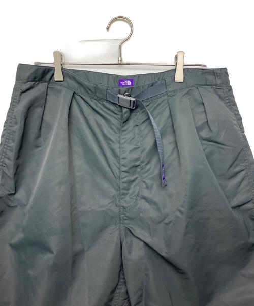 THE NORTHFACE PURPLELABEL（ザ・ノースフェイス パープルレーベル）THE NORTHFACE PURPLELABEL (ザ・ノースフェイス パープルレーベル) N25FD015　25AW　ナイロンハーフパンツ グレー サイズ:34の古着・服飾アイテム
