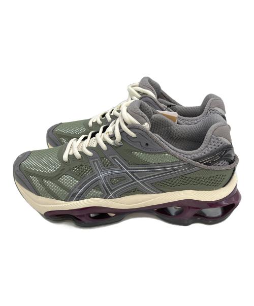 asics（アシックス）asics (アシックス) GEL-KINETIC 2.0 スニーカー グリーン×パープル サイズ:28cm 未使用品の古着・服飾アイテム
