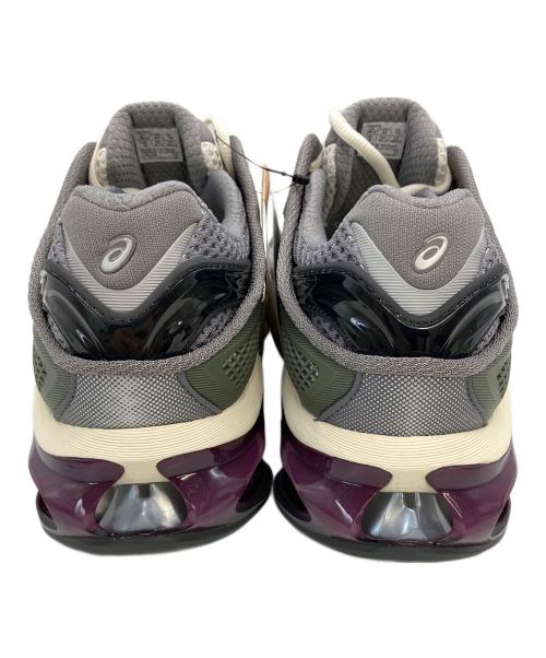 asics（アシックス）asics (アシックス) GEL-KINETIC 2.0 スニーカー グリーン×パープル サイズ:28cm 未使用品の古着・服飾アイテム