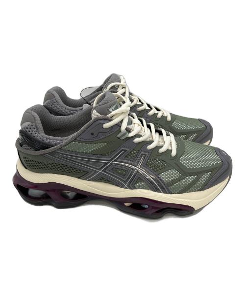 asics（アシックス）asics (アシックス) GEL-KINETIC 2.0 スニーカー グリーン×パープル サイズ:28cm 未使用品の古着・服飾アイテム