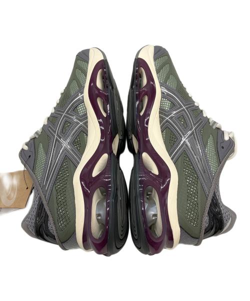asics（アシックス）asics (アシックス) GEL-KINETIC 2.0 スニーカー グリーン×パープル サイズ:28cm 未使用品の古着・服飾アイテム