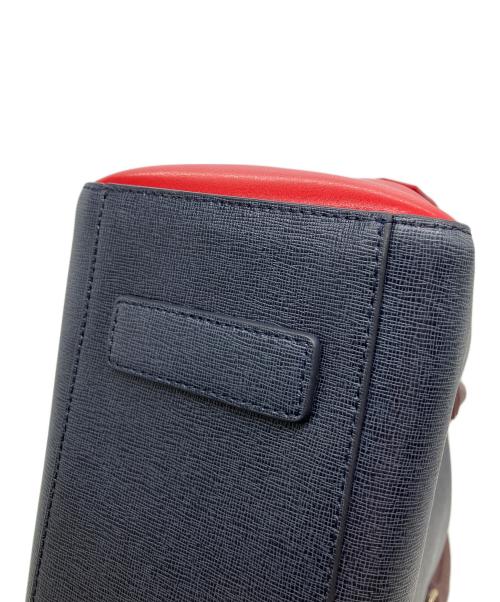 PAUL SMITH（ポールスミス）Paul Smith (ポールスミス) PWR612　トートバッグ レッド×ネイビーの古着・服飾アイテム