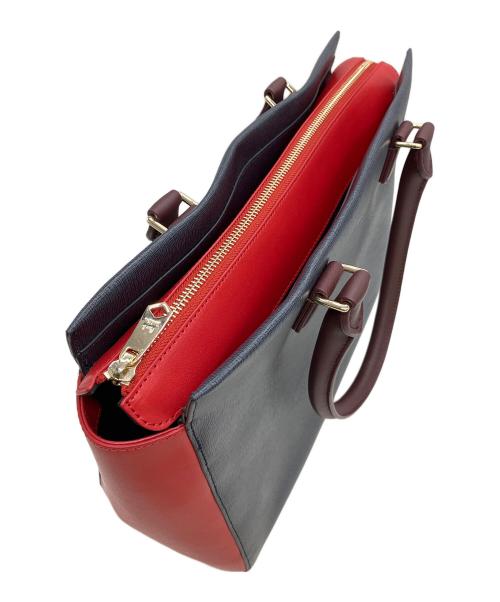 PAUL SMITH（ポールスミス）Paul Smith (ポールスミス) PWR612　トートバッグ レッド×ネイビーの古着・服飾アイテム