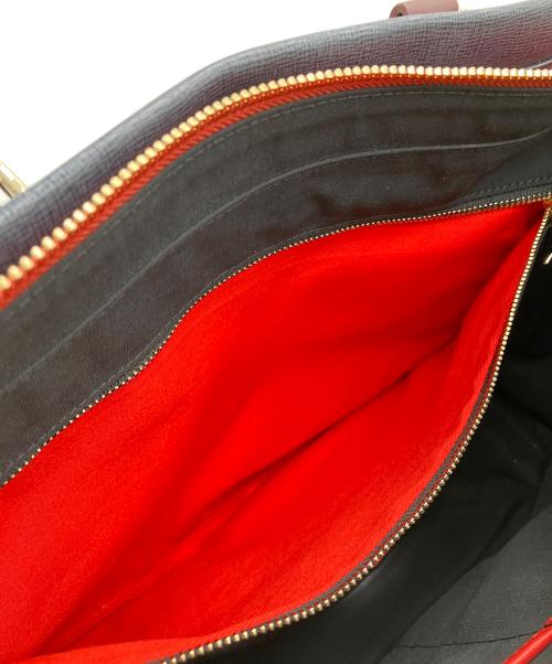PAUL SMITH（ポールスミス）Paul Smith (ポールスミス) PWR612　トートバッグ レッド×ネイビーの古着・服飾アイテム