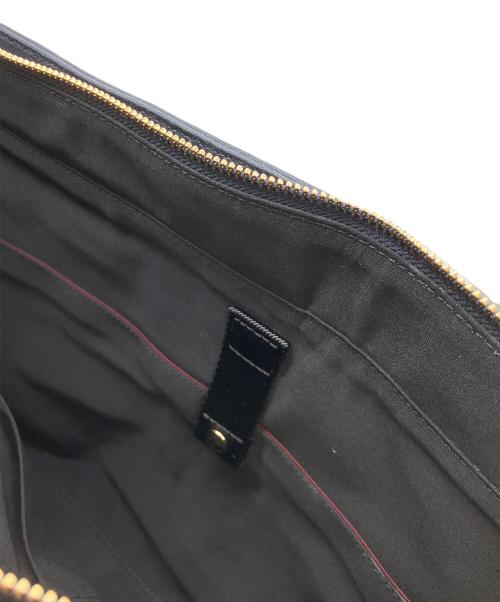 PAUL SMITH（ポールスミス）Paul Smith (ポールスミス) クロスオーバーストライプ トートバッグ ネイビーの古着・服飾アイテム