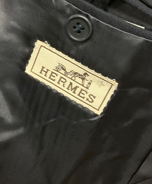 HERMES（エルメス）HERMES (エルメス) 3BT F0U82　ブレザージャケット ブラック サイズ:８Rの古着・服飾アイテム