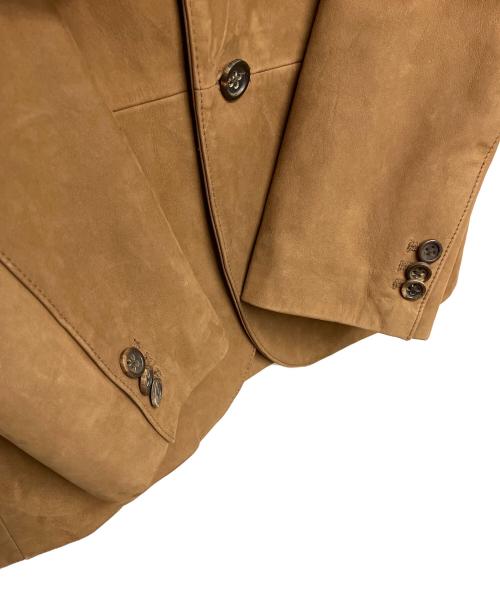 BANANA REPUBLIC（バナナリパブリック）BANANA REPUBLIC (バナナリパブリック) レザージャケット ブラウン サイズ:Sの古着・服飾アイテム