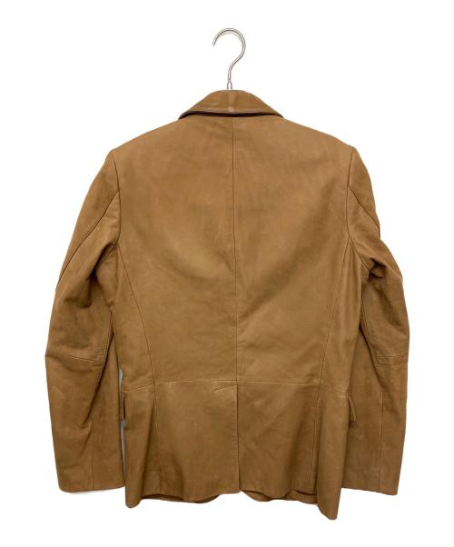 BANANA REPUBLIC（バナナリパブリック）BANANA REPUBLIC (バナナリパブリック) レザージャケット ブラウン サイズ:Sの古着・服飾アイテム