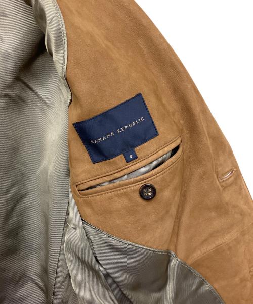 BANANA REPUBLIC（バナナリパブリック）BANANA REPUBLIC (バナナリパブリック) レザージャケット ブラウン サイズ:Sの古着・服飾アイテム