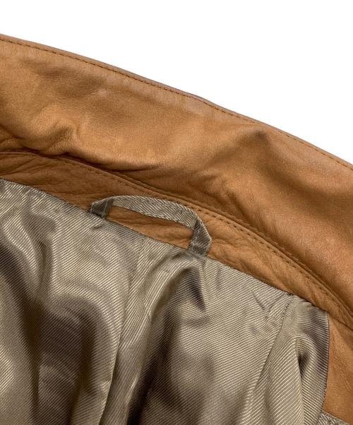 BANANA REPUBLIC（バナナリパブリック）BANANA REPUBLIC (バナナリパブリック) レザージャケット ブラウン サイズ:Sの古着・服飾アイテム